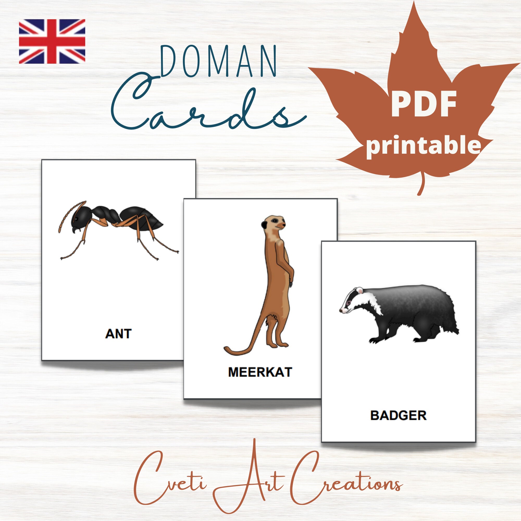 UNDER GROUND ANIMALS Card Material 10 Montessori - Etsy UNDER GROUND ANIMALS Card Material 10 Montessori - Etsy