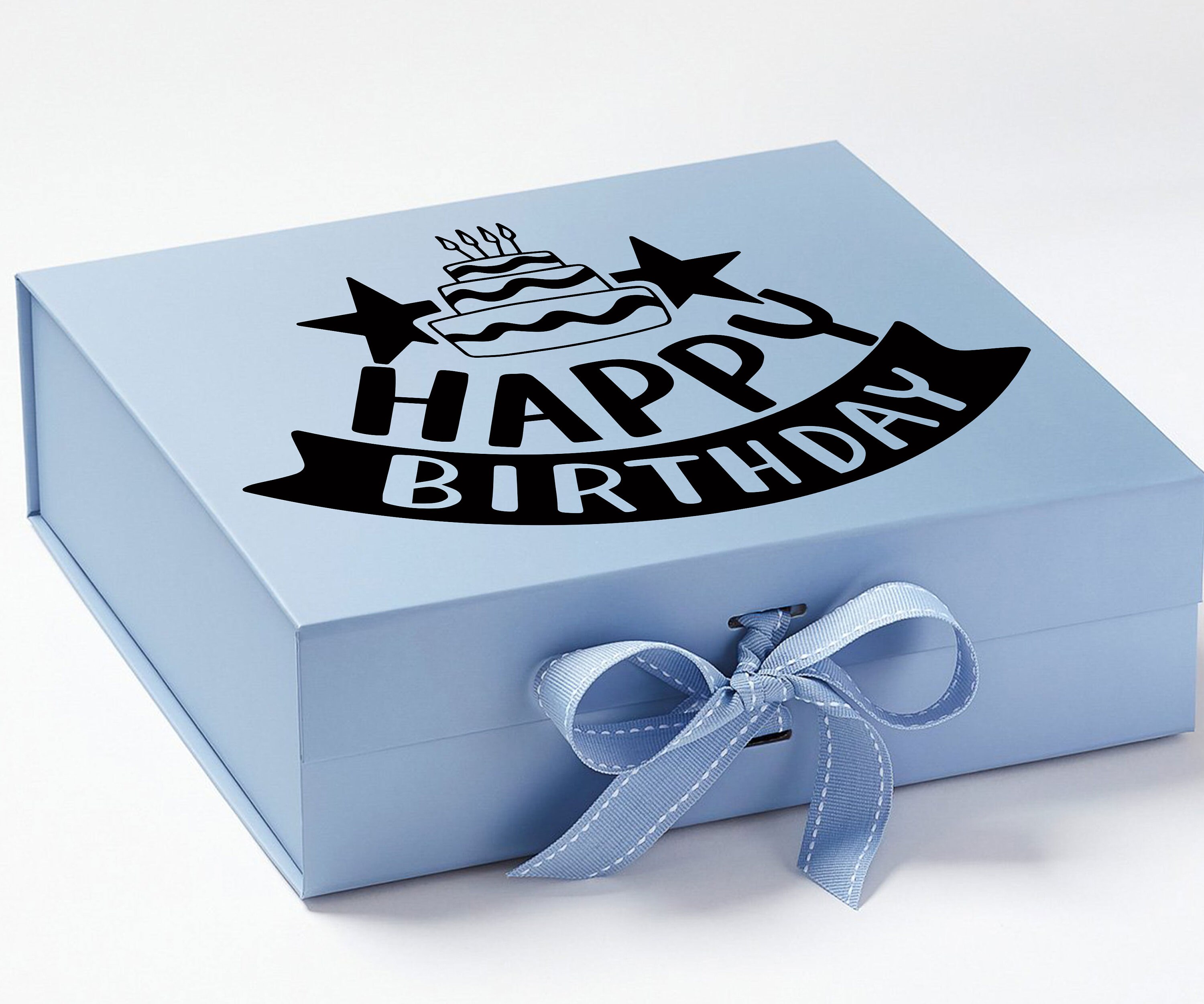 Happy Birthday Gift Box Wedding Box Proposal Box Birthday Etsy