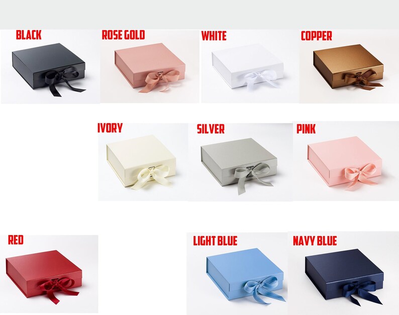 Happy Birthday Gift Box Wedding Box Proposal Box Birthday Etsy