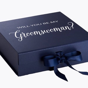 ¿Serás mi padrino de boda? Caja de regalo de lujo