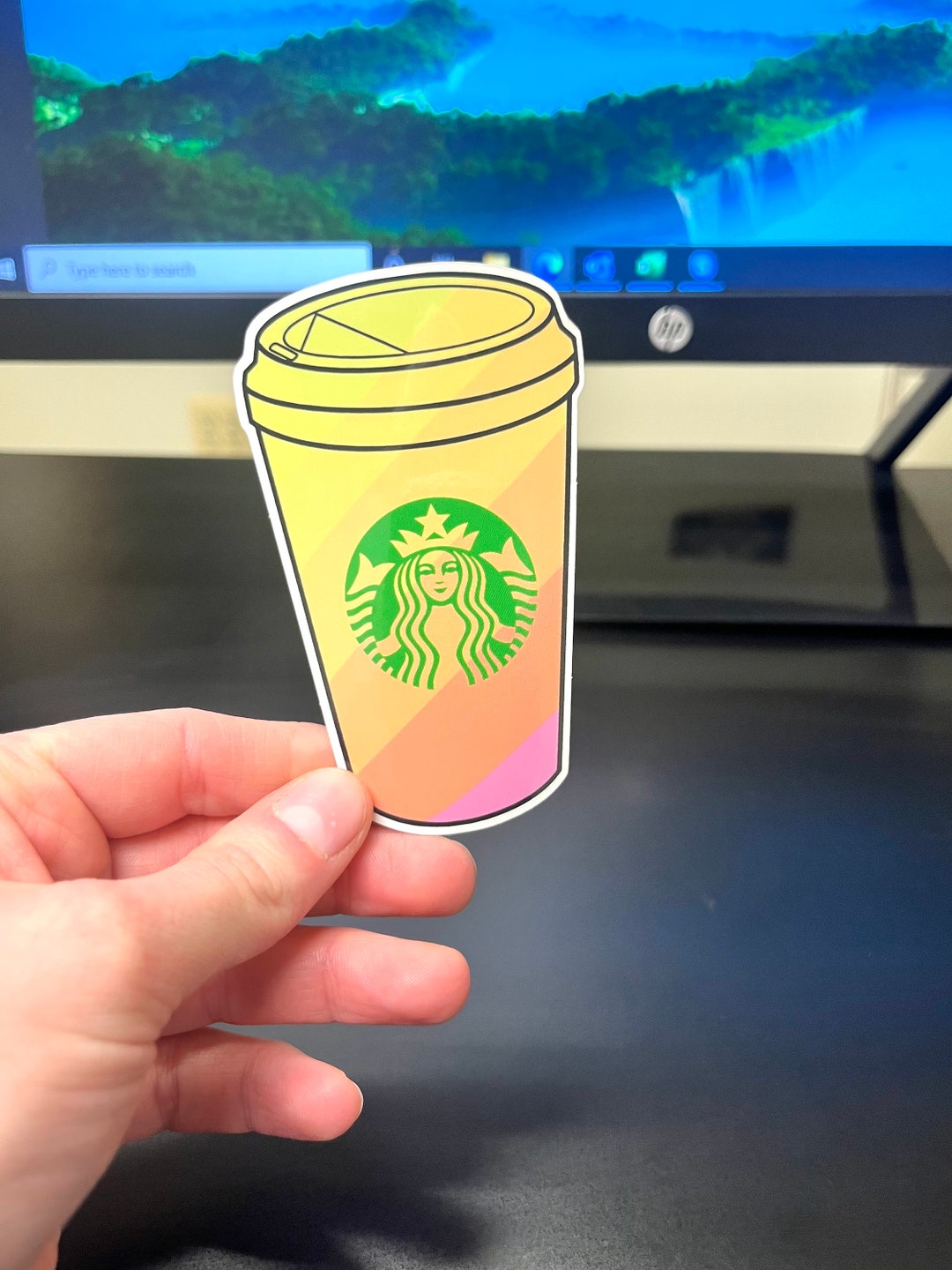 It's Never Too Late for Coffee Sticker Coffee Decal Etsy