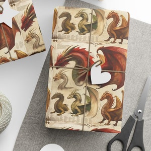 Carta da regalo Targaryen Dragons - GOT, HOTD, carta da regalo mitica del drago con opere d'arte fantasy vintage