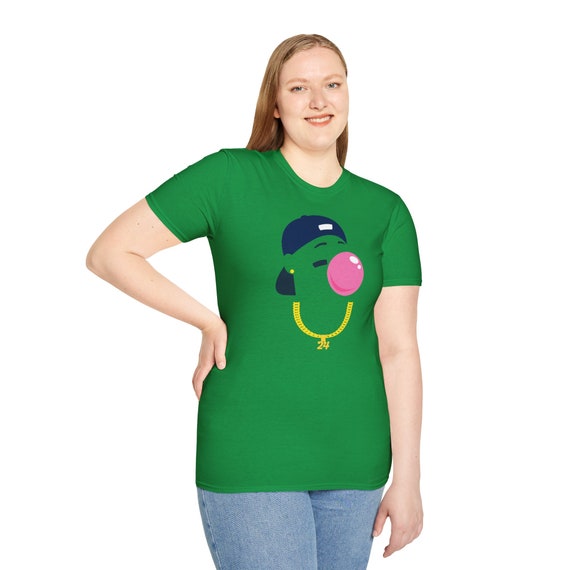 Ken Griffey Jr. Retro Baseball Tee | Vintage 90s Bubble Graphic