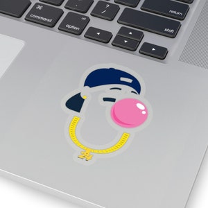 Ken Griffey Jr. Bubble Kiss-Cut Stickers | Baseball Art Stickers | Unique Sports Memorabilia | Durable & Vibrant