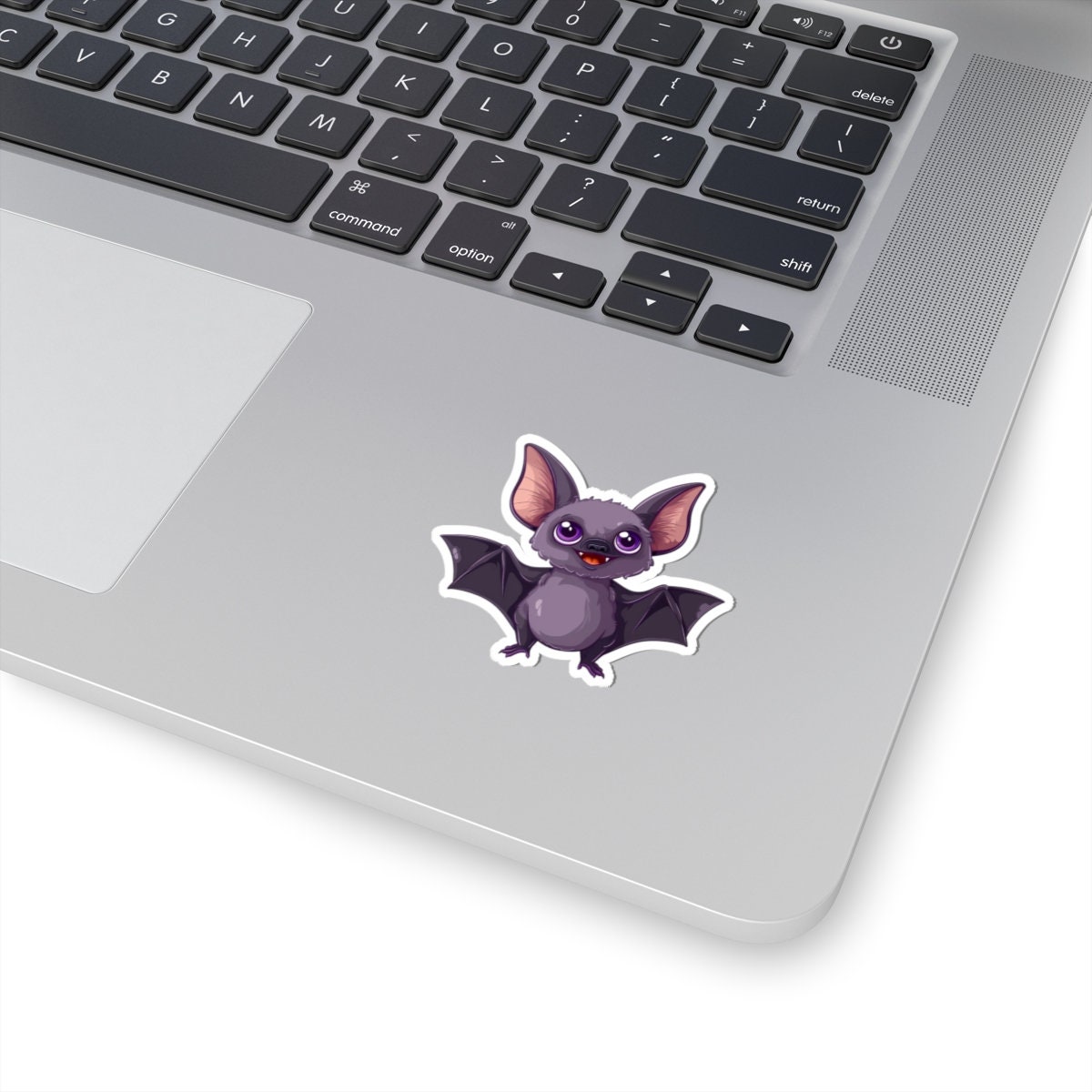 Cute Baby Bat Sticker - Adorable Cartoon Bat for Kids and Halloween ...