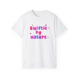 Swiftie shirt, Swiftie by Nature&quot; Women&#39;s T-Shirt - Perfect for Music Lovers and Nature Enthusiasts