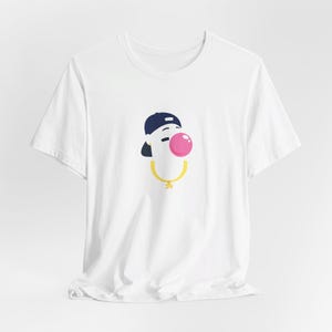 Ken Griffey Jr bubble Unisex Softstyle T-Shirt - with slogan on the back - Bella+canvas 3001