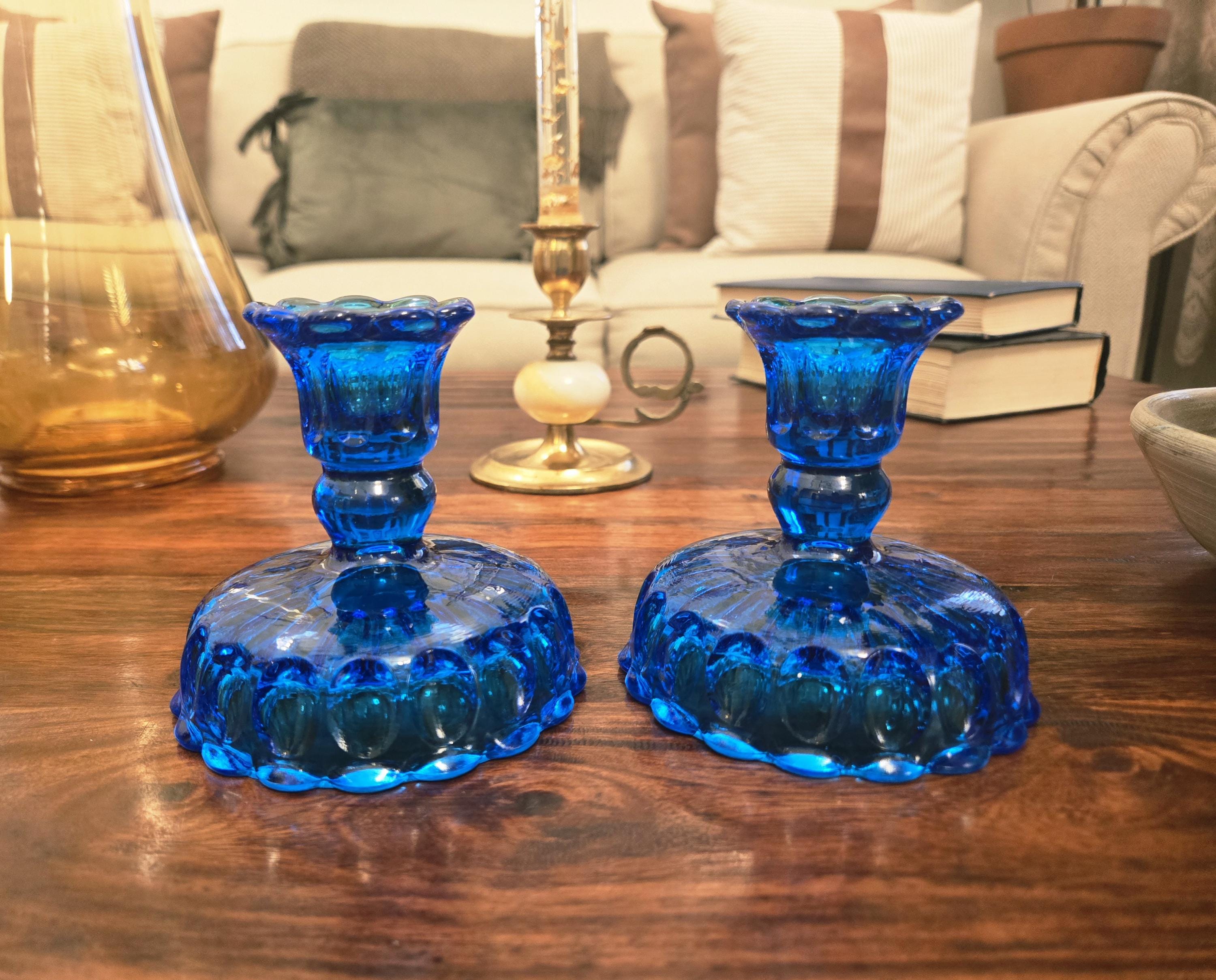 Fenton Blue Glass - Etsy