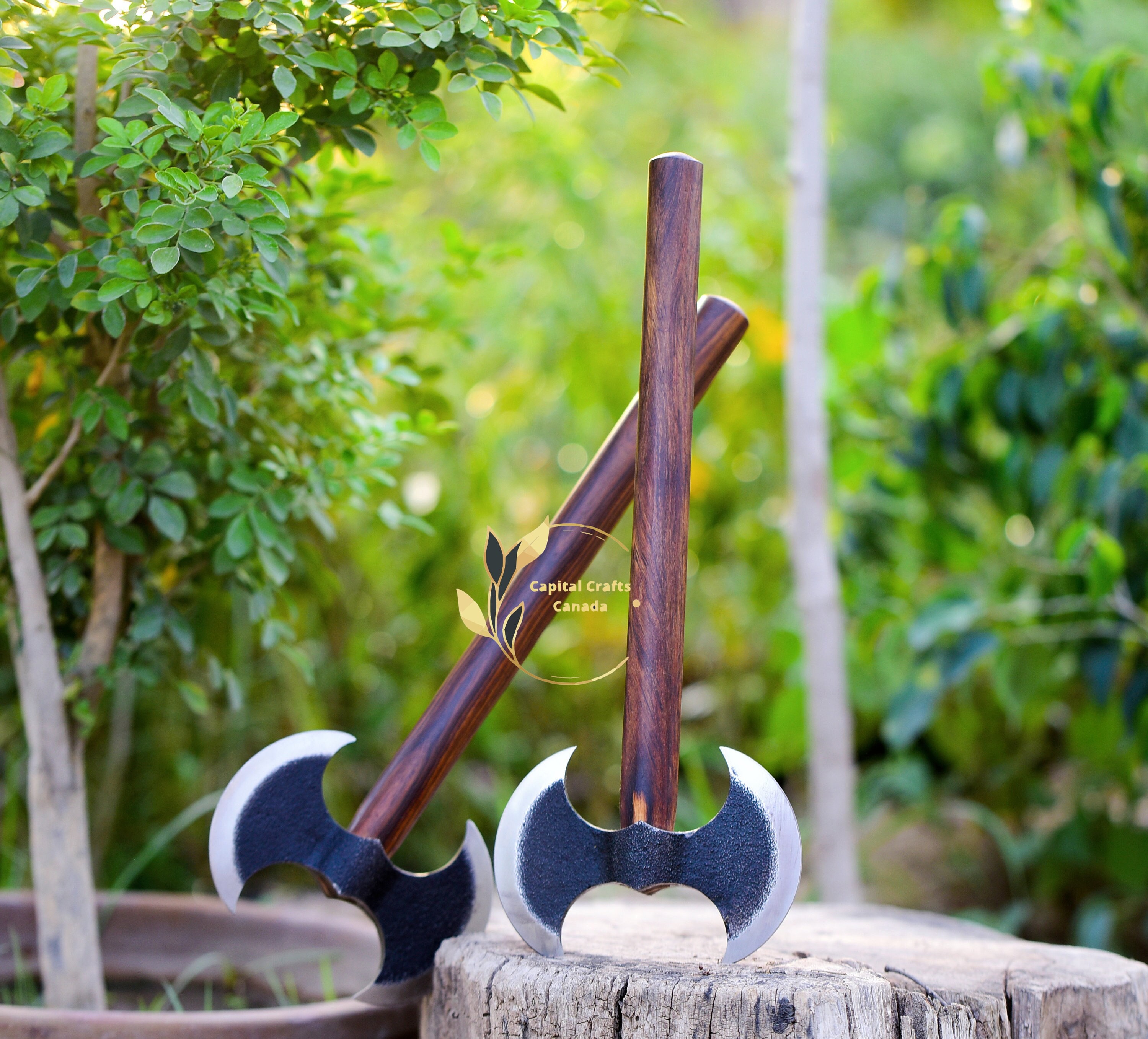 Viking Throwing Axe Hand Battle Ready Hatchet Axe With Etsy