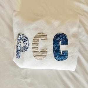 Custom College Patchwork Sweatshirt