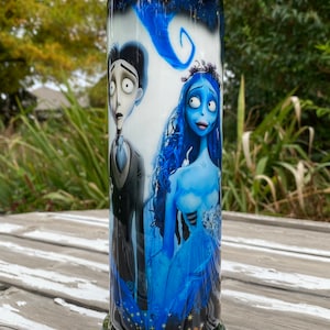 Corpse Bride Glow in the Dark Tumbler | Halloween | Custom