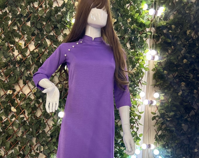Vietnamese Old Fashion Ao Dai, Modernized Ao Dai Ao Dai Dang Xua, Ao Dai Dang Suong,