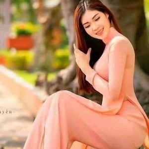Prachtige roze effen Ao Dai, Ao Dai voor dames, bruidsmeisjes ao Dai, Ao Dai Tron Mau Hong Áo dài Trơn