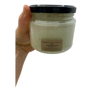 Whipped TALLOW Cream GRASS-FED No Additives & Fluffy Glass Jar Lotion, Moisturizer, Skincare, Safe for Newborn Baby, Body Butter image 3