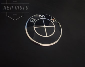 Black BMW Steering Wheel Badge  (42mm)