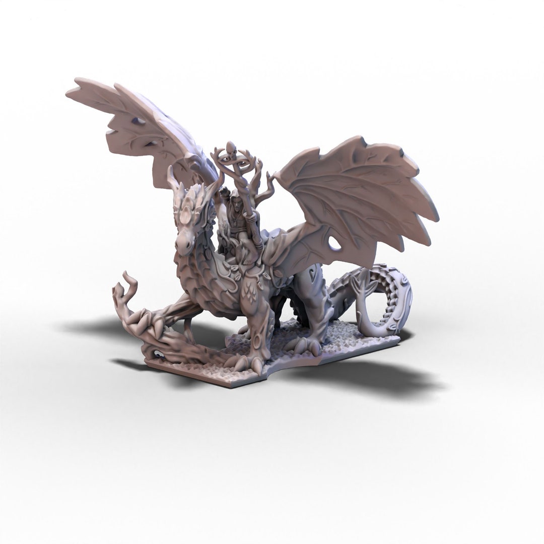 Wood Elves Forest Dragon W Elf Wizard wood Elves Forest Dragon Wizard