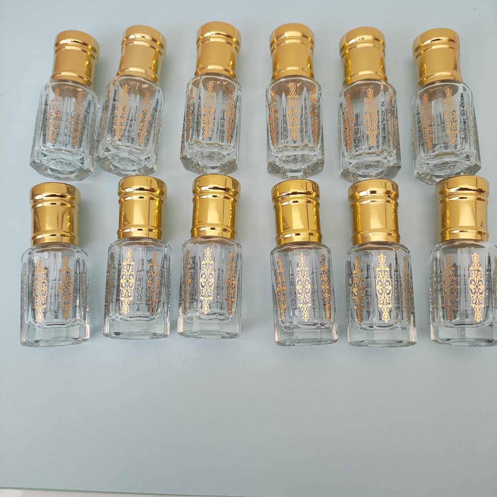 12x3ml High Quality Fancy Empty Bottles for Perfumes Oil/ Attar