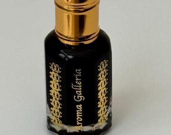 Olio profumato arabo BLACK HASH / Scuro / Affumicato / Profondo / Tabacco / Oudhy / Attar / Olio denso di alta qualità