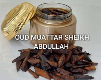 Encens SHEIKH ABDULLAH OUD Muattar Bakhoor Pot 50 g