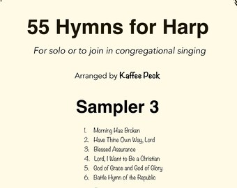 55 Hymns for Harp: for Solo or to Join in Congregational Singing, for ...
