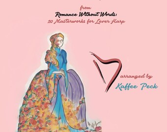 Estudio Tristesse de Chopin para arpa de palancas y de pedales (dos versiones)