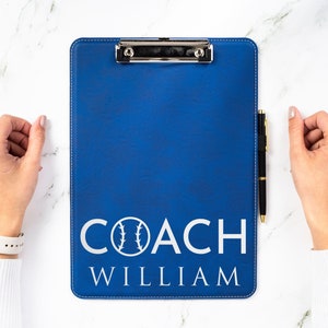 Custom Coach Gifts Clipboard, Softball Coach Gifts, Coach Gifts Baseball, Gifts For Coach, Basketball Coach Gifts, Engraved Clipboard Gift