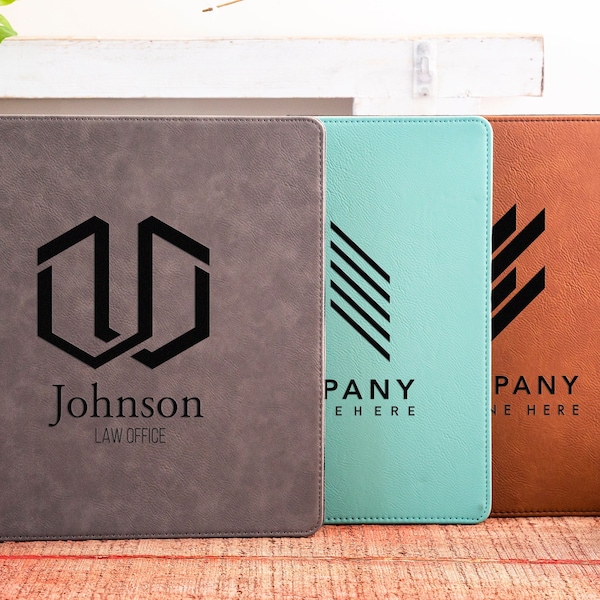 Business 3 Ring Binder, Custom Binder Cover, Engraved Binder, Vegan Leather Binder, Business Gifts, Lawyer Gifts, Executive Gifts, 3 Ring