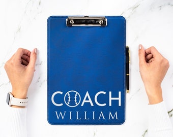 Custom Coach Gifts Clipboard, Softball Coach Gifts, Coach Gifts Baseball, Gifts For Coach, Basketball Coach Gifts, Engraved Clipboard Gift