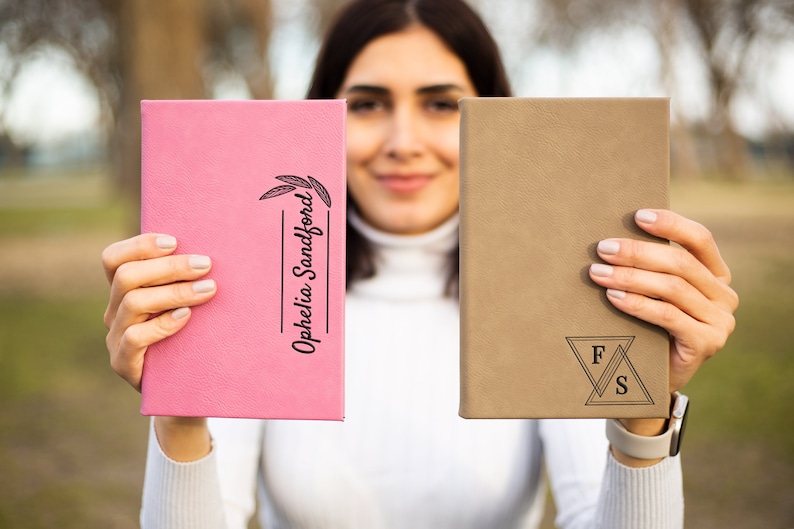 Personalized Leather Journal Personalized Notebook Engraved Etsy