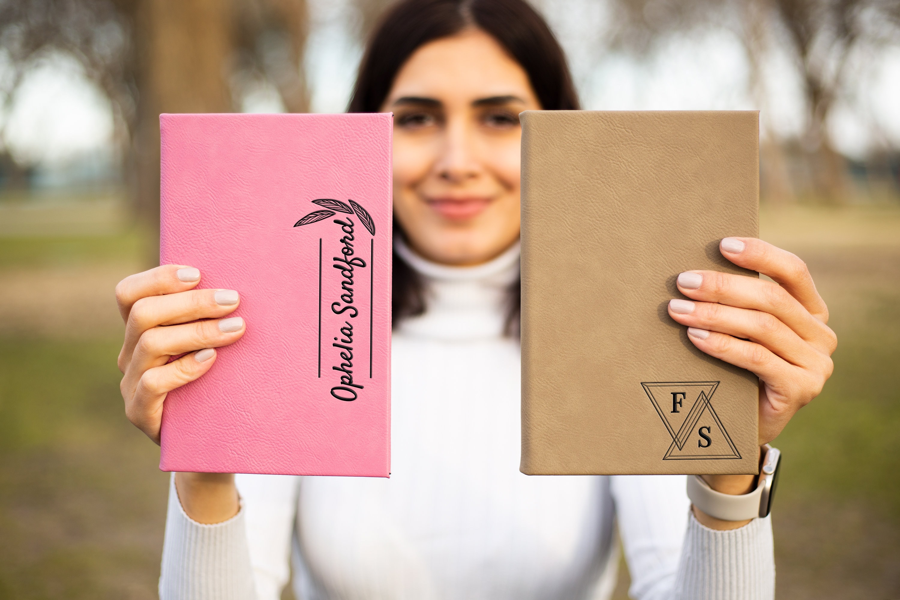 Personalized Leather Journal, Personalized Notebook, Engraved Custom Notebook, Men Travel Journal Gifts, Mother&#39;s Day Gift, Gift for Father