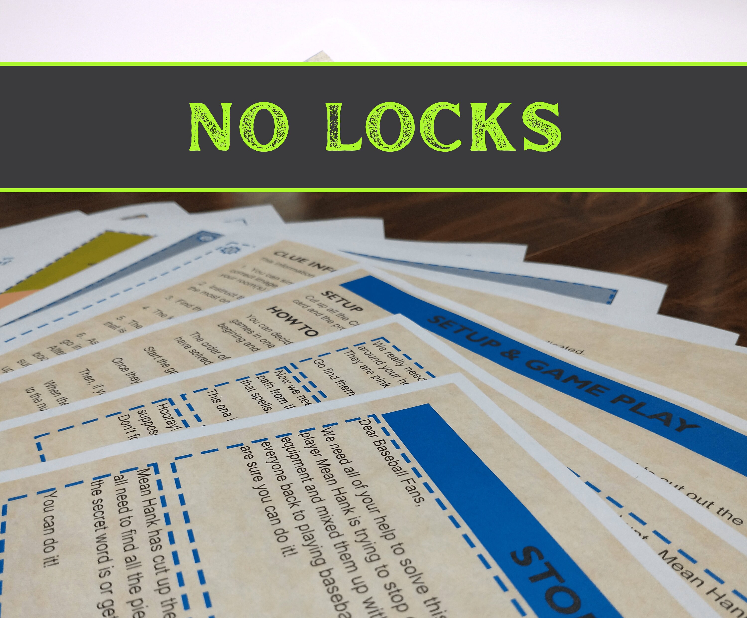 Kids Escape Room Game Printable Baseball Escape DIY Party Etsy