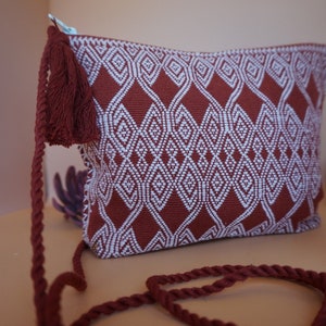 Tassel Clutch | Bolso de Telar | Morral Mexicano | Clutch Telar | Bolso de Mano | Bolsa de Telar | Mexican Morral | Strap Shoulder Bag
