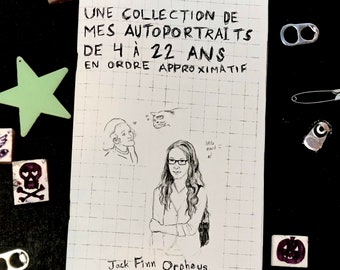 Self-portrait zine - Zine d'autoportraits