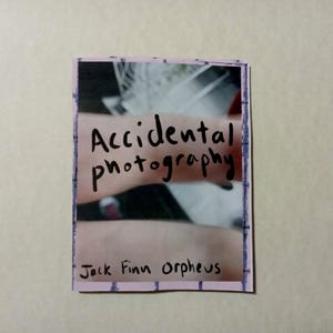 Accidental photography zine