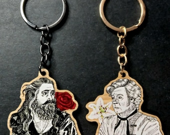 OFMD Ed and Stede keychains