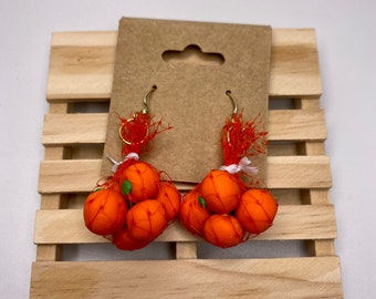 Bag of Cutie Oranges Earrings