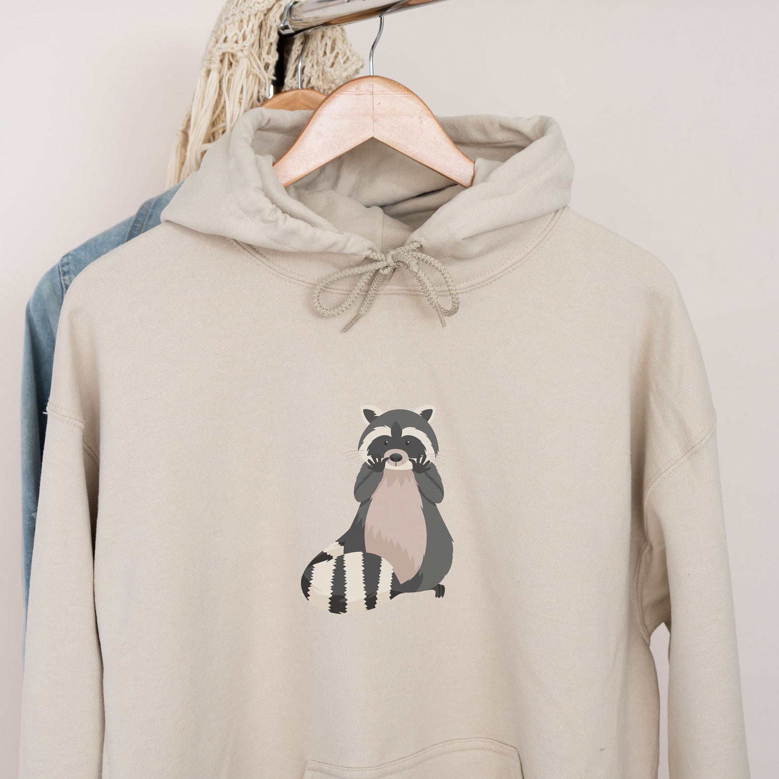 Raccoons Hoodie Raccoon Print Funny Raccoon Lover Gift Cute Etsy
