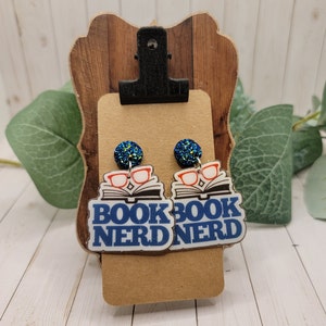 Book Nerd earrings