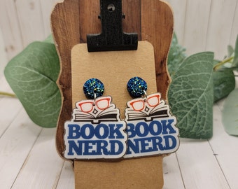 Book Nerd earrings