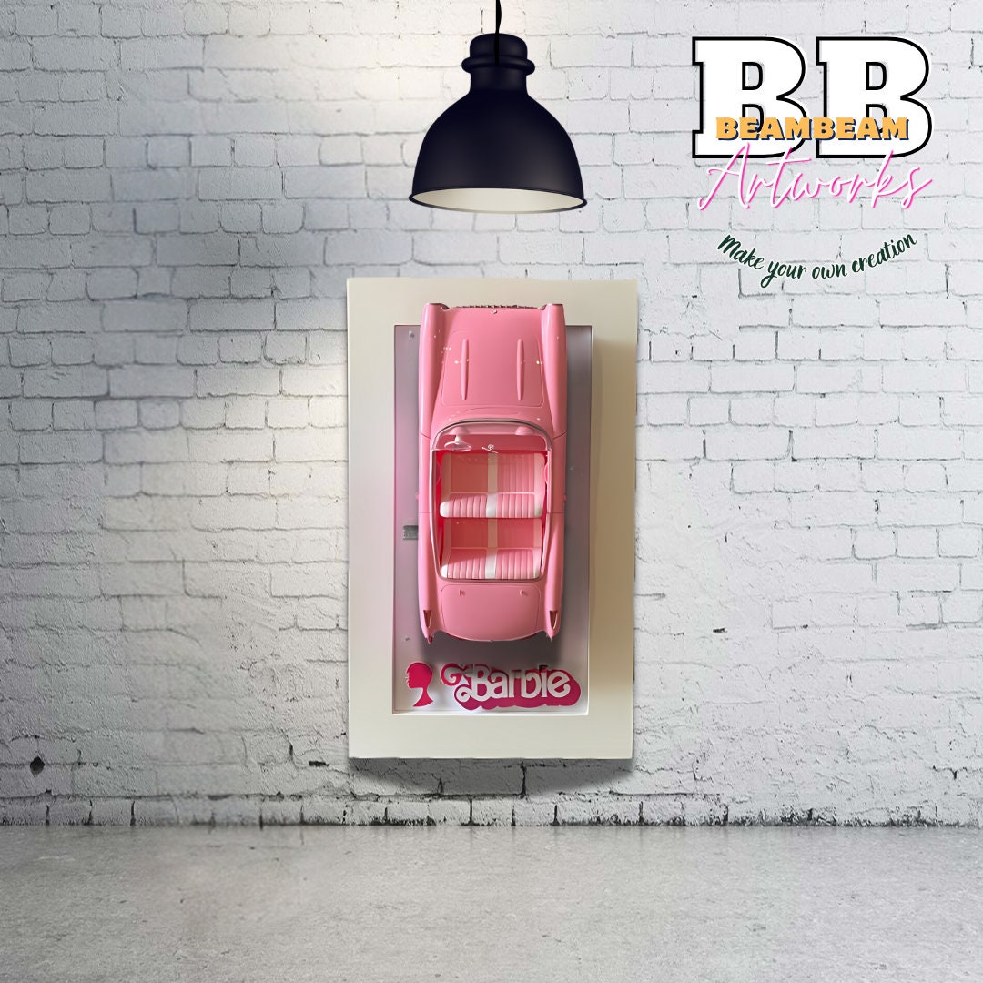 Barbie Car Shadow Box - Etsy