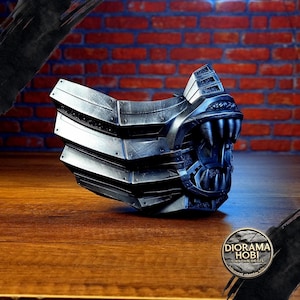 Odnowione! Mortal Kombat Reptile Custom Mask (z filmu 1995)
