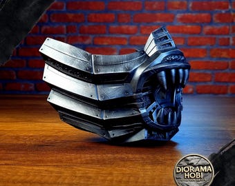 Renewed! Mortal Kombat Reptile Custom Mask (from the movie 1995)