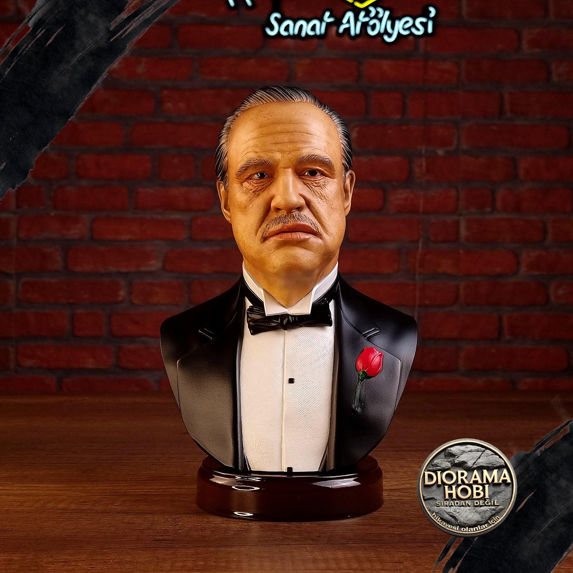 Godfather - Custom Fan Art Work - Corleone 1/2 Scale Premium Bust