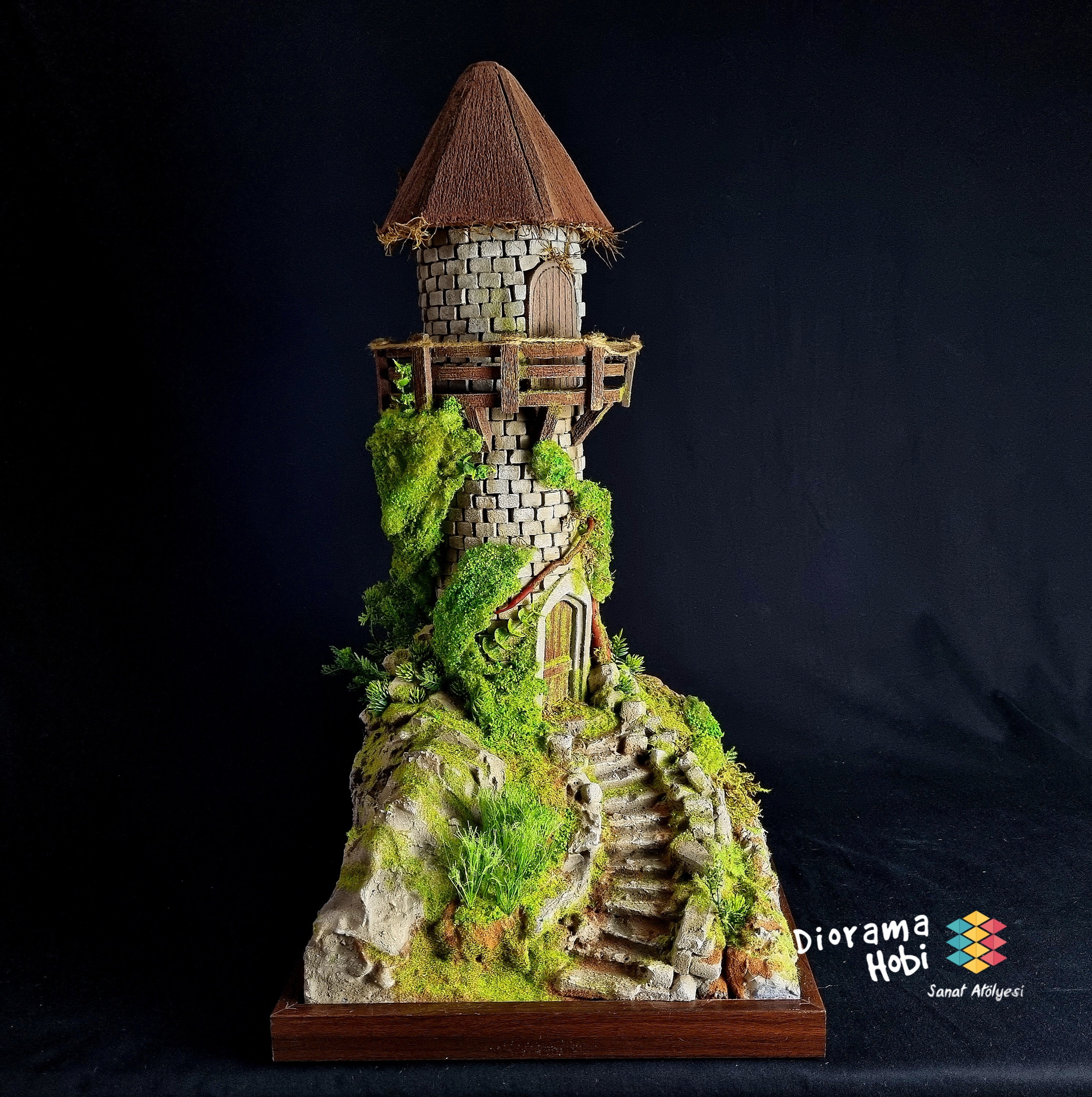 The Alonely Tower Diorama - Etsy