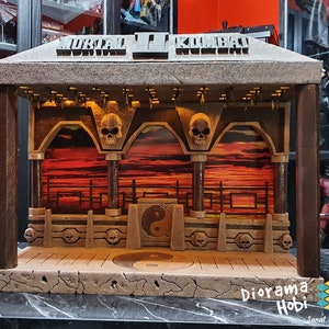 Mortal Kombat Kombat Tomb Diorama
