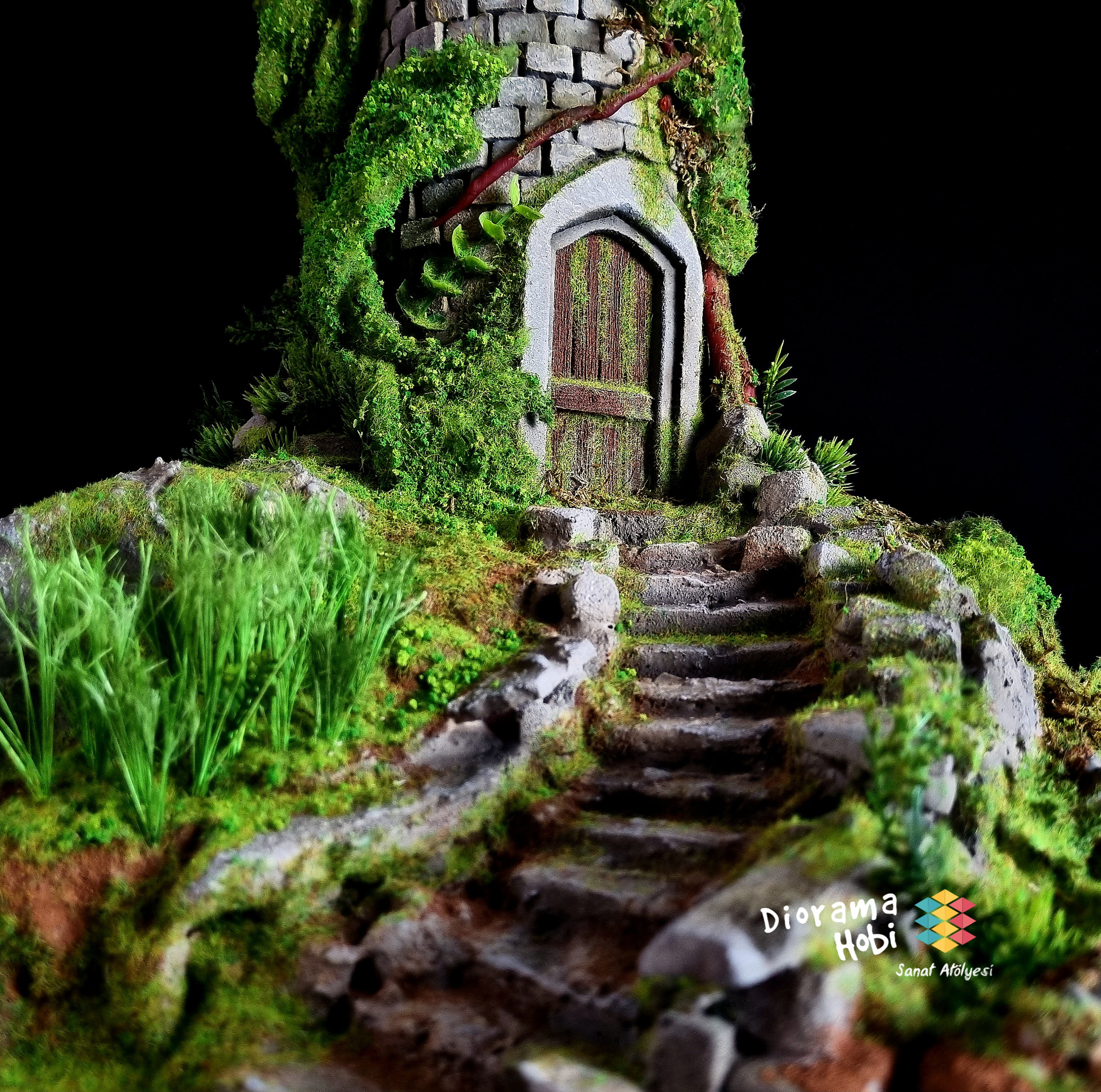 The Alonely Tower Diorama - Etsy