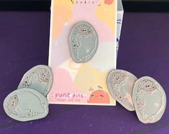 Adorable Chonky Ringed Seal - Enamel Pin