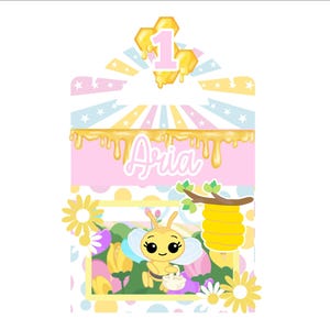 Maleta Shaker Abejita Chiquitita Formato Studio y SVG