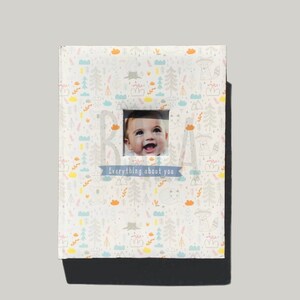 Baby Scrapbook Book/ Baby Memory Book/ Crafty Photo Album