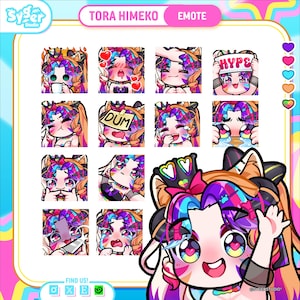 ANIMATED Emote Commission , Emote For Twitch Discord & Kick emotes ,Twitch Emotes, Chibi Emote Comission